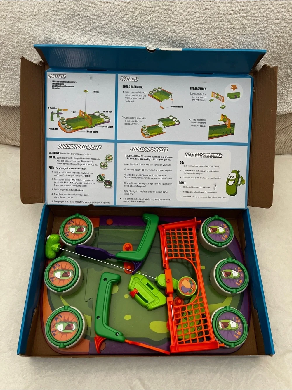 Pickleball Blast - The Pickle Smackdown Game From The Court to the Tabletop Toy